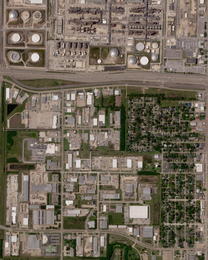 Imagem de satélite Planet Skysat de Deer Park, Texas, EUA