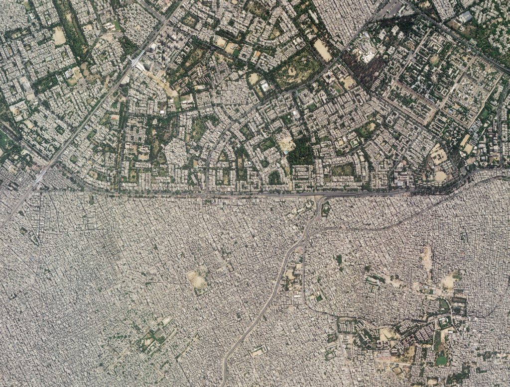 Imagem de satélite Planet Skysat de Delhi, Índia